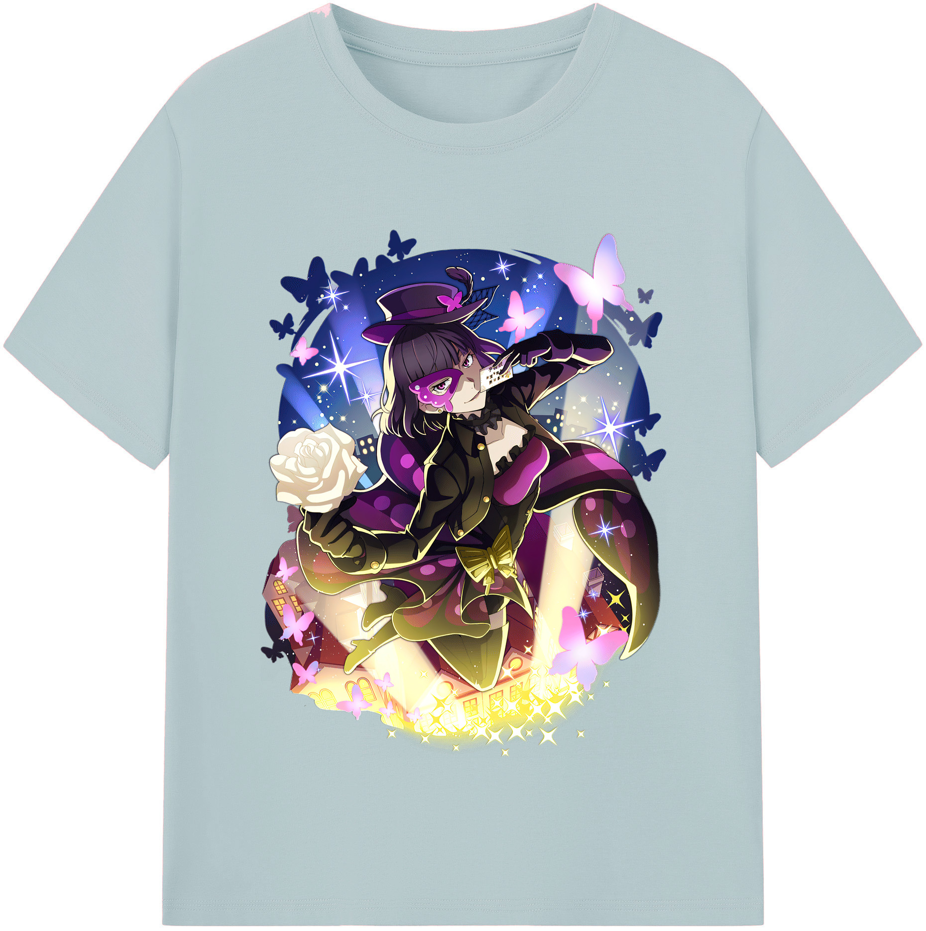 （画像用） 文豪ストレイドッグス Bungo Stray Dogs 綿100％半袖Tシャツ（フロントプリント）